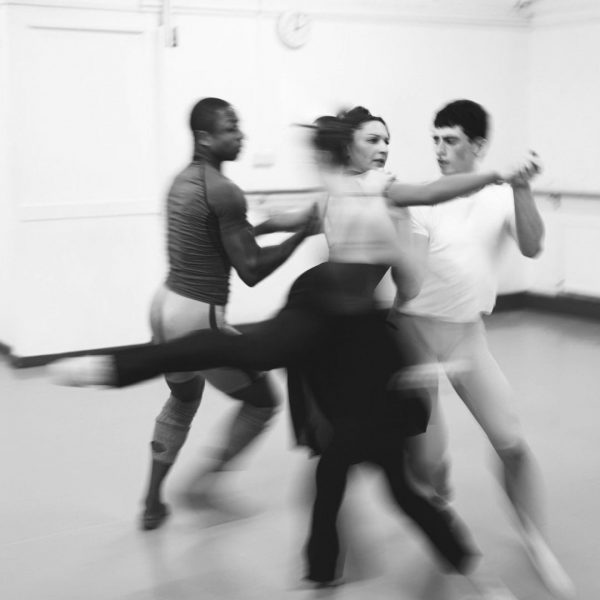 NEBT dancers in rehearsals for Did You Steal My Hat? Photos by Poetry Film Productions.